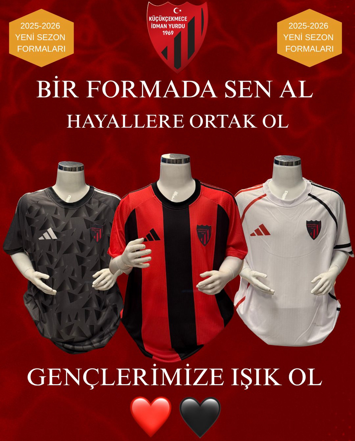 2025-2026 Yeni sezon formalarımız satışta!